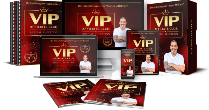 VIP Affiliate-Club 5.0 von Ralf Schmitz – Dein Schlüssel zum Erfolg im Affiliate Marketing